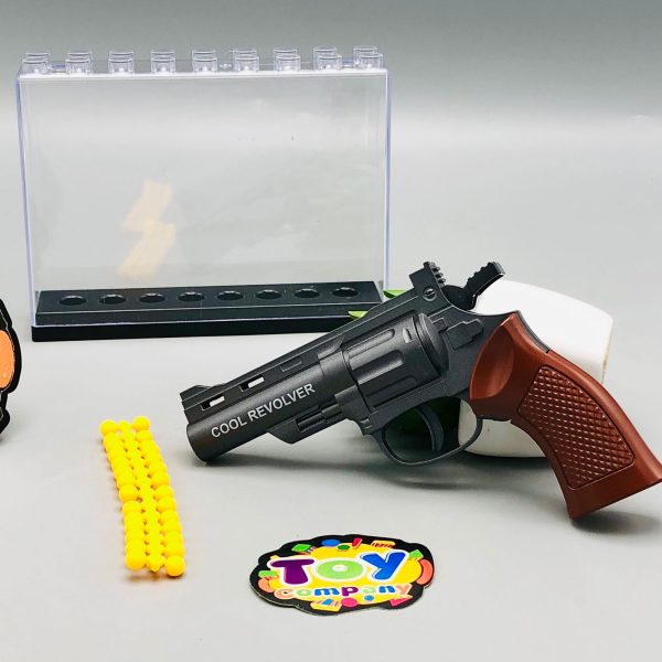 Seiko Brand Foldable Metal Revolver With Soft Pellets For Sale