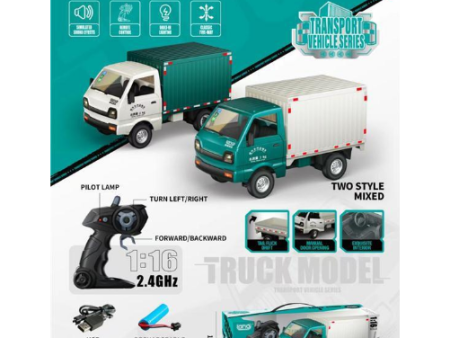 1:16 2.4GHz RC Urban City Truck With Lights Online Sale