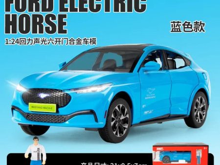 1:24 Diecast Ford Mustang Electric Horse Mach-E Fashion