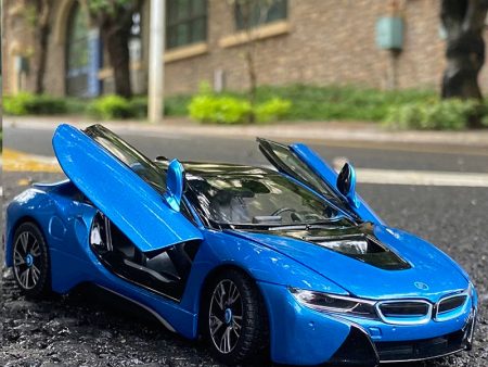 1:24 Diecast BMW i8 Official Licensed Model Hot on Sale