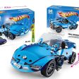 208Pcs Hot Wheel DIY Tech Bricks Racing Car on Sale