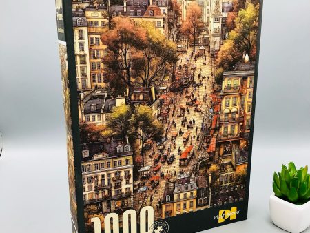 1000 Pcs Jigsaw Ancient Street Puzzle Game Online Hot Sale