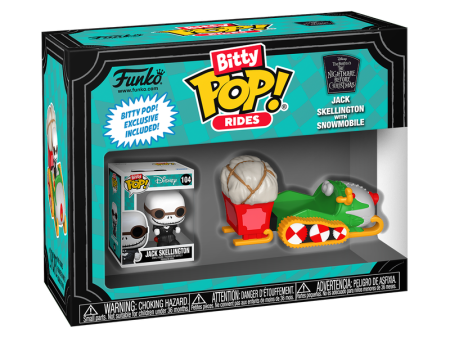 Funko Bitty Pop Ride: Disney Mundo De Jack - Jack Con Snowmobile Online Hot Sale