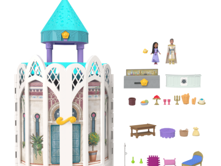 Disney Princesa: Disney Wish Set De Juego Castillo De Magnifico Micro For Discount