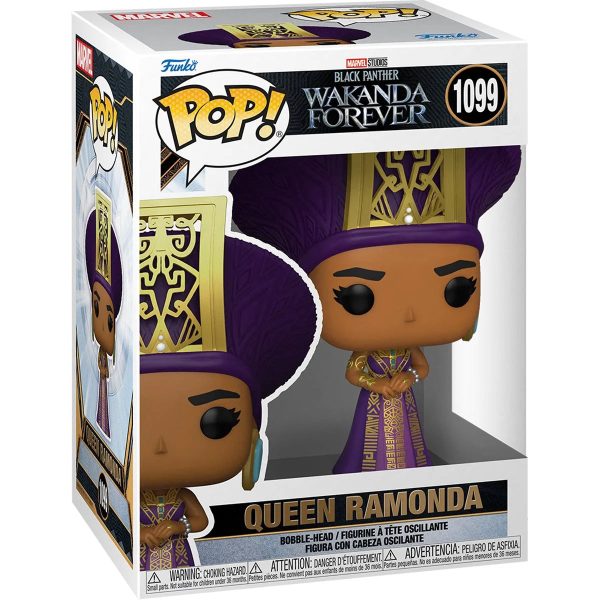 Funko Pop Marvel: Marvel Black Panther Wakanda Forever - Reina Ramonda Sale