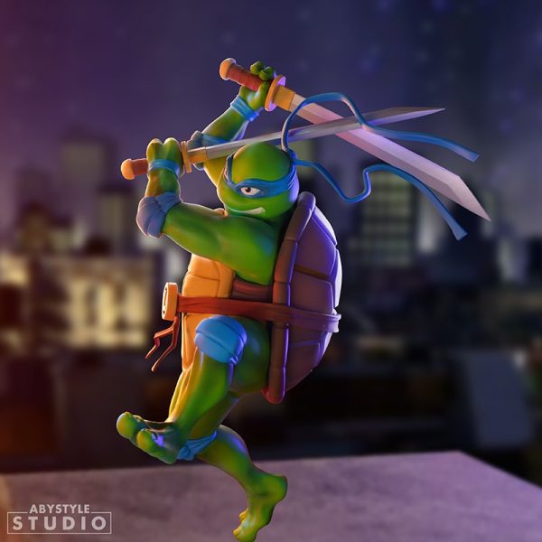 ABYStyle Super Figure Collection: TMNT Tortugas Ninja - Leonardo Escala 1 10 Hot on Sale