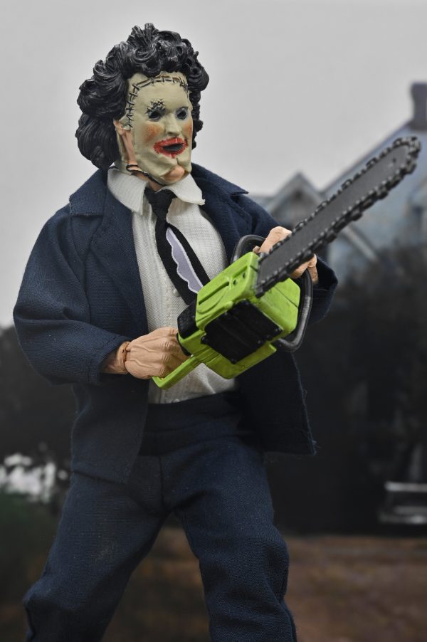 NECA Figura de Accion Vestida: La masacre de Texas 50 Aniversario - Leatherface con Mascara de Mujer 8 Pulgadas Online Sale