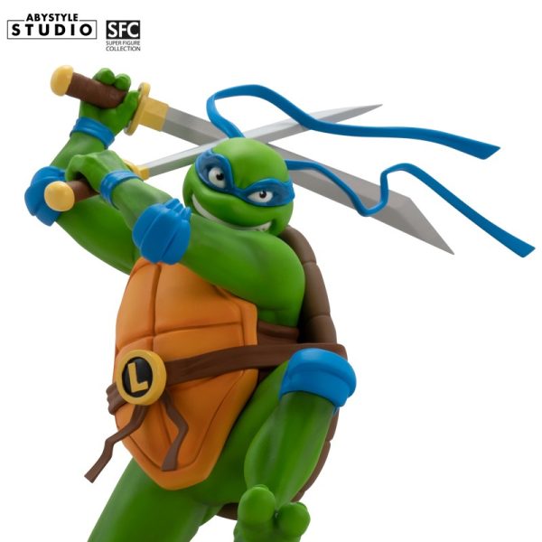 ABYStyle Super Figure Collection: TMNT Tortugas Ninja - Leonardo Escala 1 10 Hot on Sale