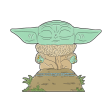 Funko Pop Pin: Star Wars The Mandalorian - Grogu Esmaltado Supply