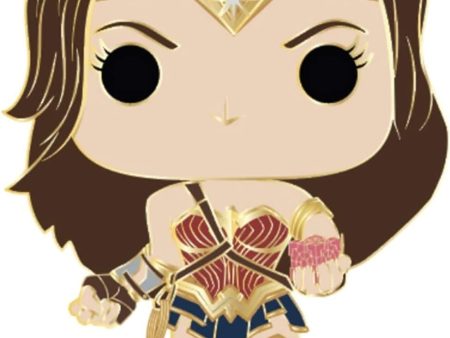 Funko Pop Pin: DC Justice League - Wonder Woman Pin Esmaltado Chase Cheap