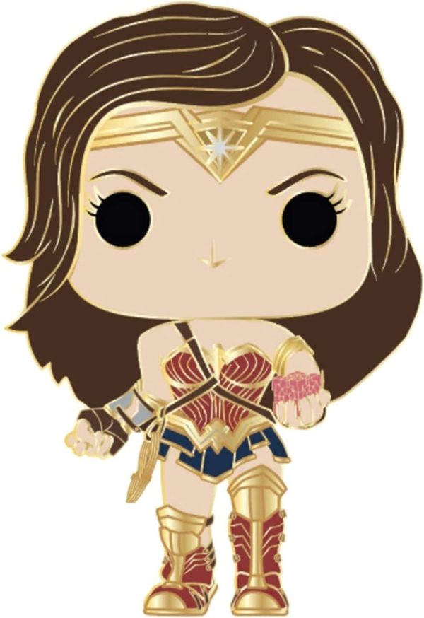 Funko Pop Pin: DC Justice League - Wonder Woman Pin Esmaltado Chase Cheap