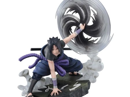 Bandai Tamashii Nations Figuarts ZERO: Naruto Shippuden - Sasuke Uchiha La luz y la oscuridad del Mangekyo Sharingan Extra Battle Estatua For Sale