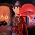 ABYStyle Super Figure Collection: Inspector Gadget - Inspector Gadget Con Lupa Escala 1 10 Online now