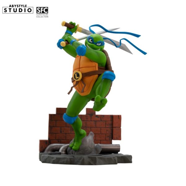 ABYStyle Super Figure Collection: TMNT Tortugas Ninja - Leonardo Escala 1 10 Hot on Sale