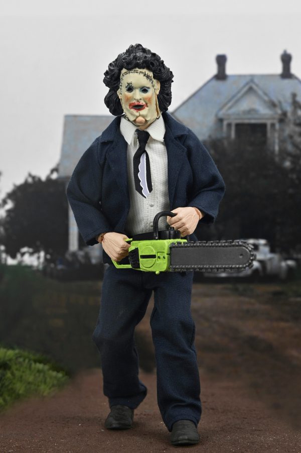 NECA Figura de Accion Vestida: La masacre de Texas 50 Aniversario - Leatherface con Mascara de Mujer 8 Pulgadas Online Sale