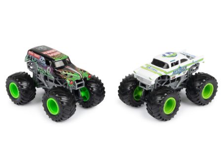 Monster Jam: Gravedigger vs Avenger  Escala 1 64 2 Pack Sale