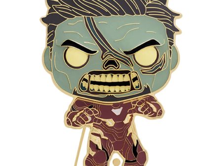 Funko Pop Pin: Marvel What If - Iron Man Zombie Esmaltado Supply