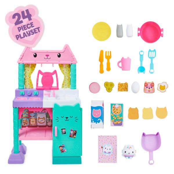 Gabbys Dollhouse: Set De Juego Cocina Pastelillos Con Cakey Cheap