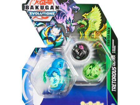 Bakugan: Evolutions Starterpack - Tretorous Ultra, Neo Dragonoid Y Pharol For Sale