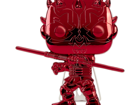 Funko Pop Pin: Star Wars Dark Side - Darth Maul Neon Pin Esmaltado For Discount