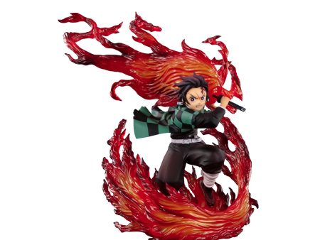 Bandai Tamashii Nations Figuarts ZERO: Demon Slayer - Tanjiro Kamado Hinokami Estatua Hot on Sale