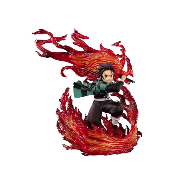 Bandai Tamashii Nations Figuarts ZERO: Demon Slayer - Tanjiro Kamado Hinokami Estatua Hot on Sale