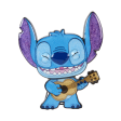 Funko Pop Pin: Disney Lilo y Stitch - Stitch Con Ukelele Pin Esmaltado Sale