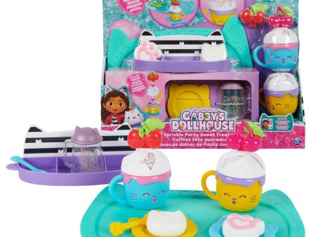 Gabbys Dollhouse: Set De Juego Dulces De Fiesta Con Confeti Online Sale