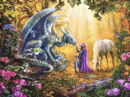 Ravensburger Rompecabezas Adultos: Dragones y Caballeros 500 piezas Online Sale