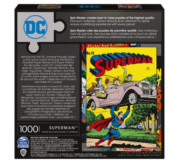 Cardinal: DC Detective Comics Num 19 - Superman 1000 Piezas For Cheap