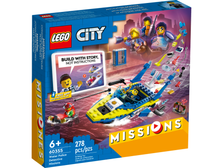 LEGO City Misiones de Investigacion de la Policia Acuatica 60355 For Sale