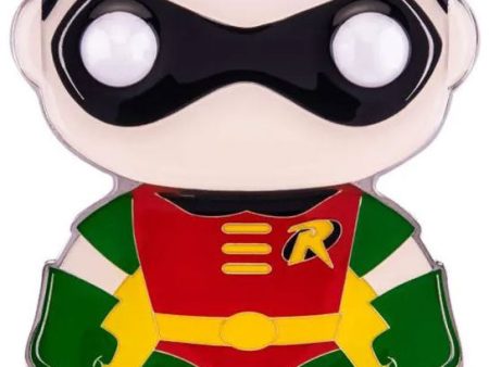 Funko Pop Pin: DC Super Heroes - Robin Pin Esmaltado For Sale