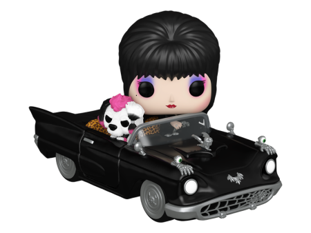 Funko Pop Rides Deluxe: Elvira La Dama De La Oscuridad - Elvira con Macabre Mobile Online Sale