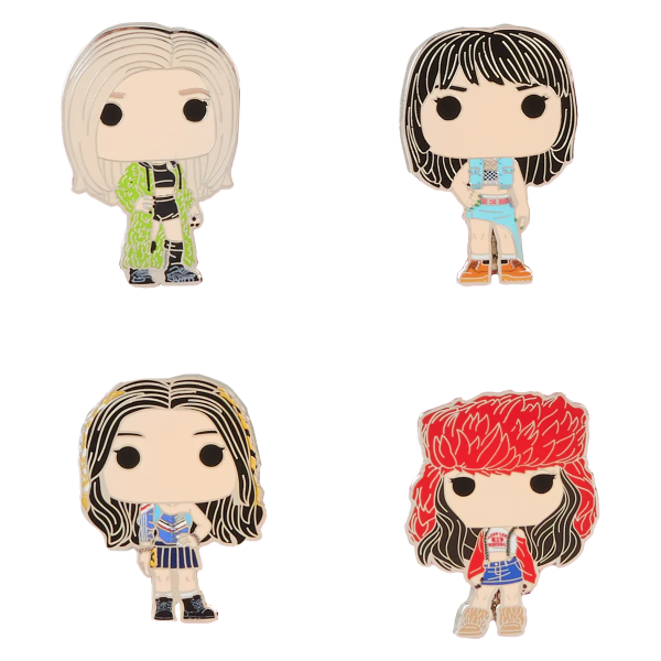 Funko Pop Pin: Blackpink Band Member Spotlight - Set de pines 4 pack Cheap