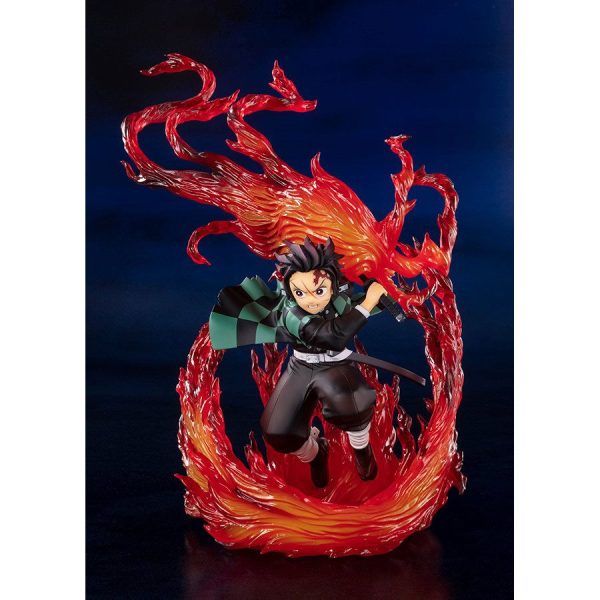 Bandai Tamashii Nations Figuarts ZERO: Demon Slayer - Tanjiro Kamado Hinokami Estatua Hot on Sale