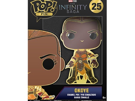 Funko Pop Pin: Marvel La Saga Del Infinito - Okoye Hot on Sale