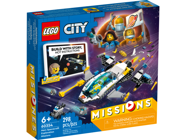 LEGO City Misiones de Exploracion Espacial de Marte 60354 on Sale