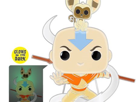 Funko Pop Pin: Avatar El Ultimo Maestro Del Aire - Aang y Momo on Sale